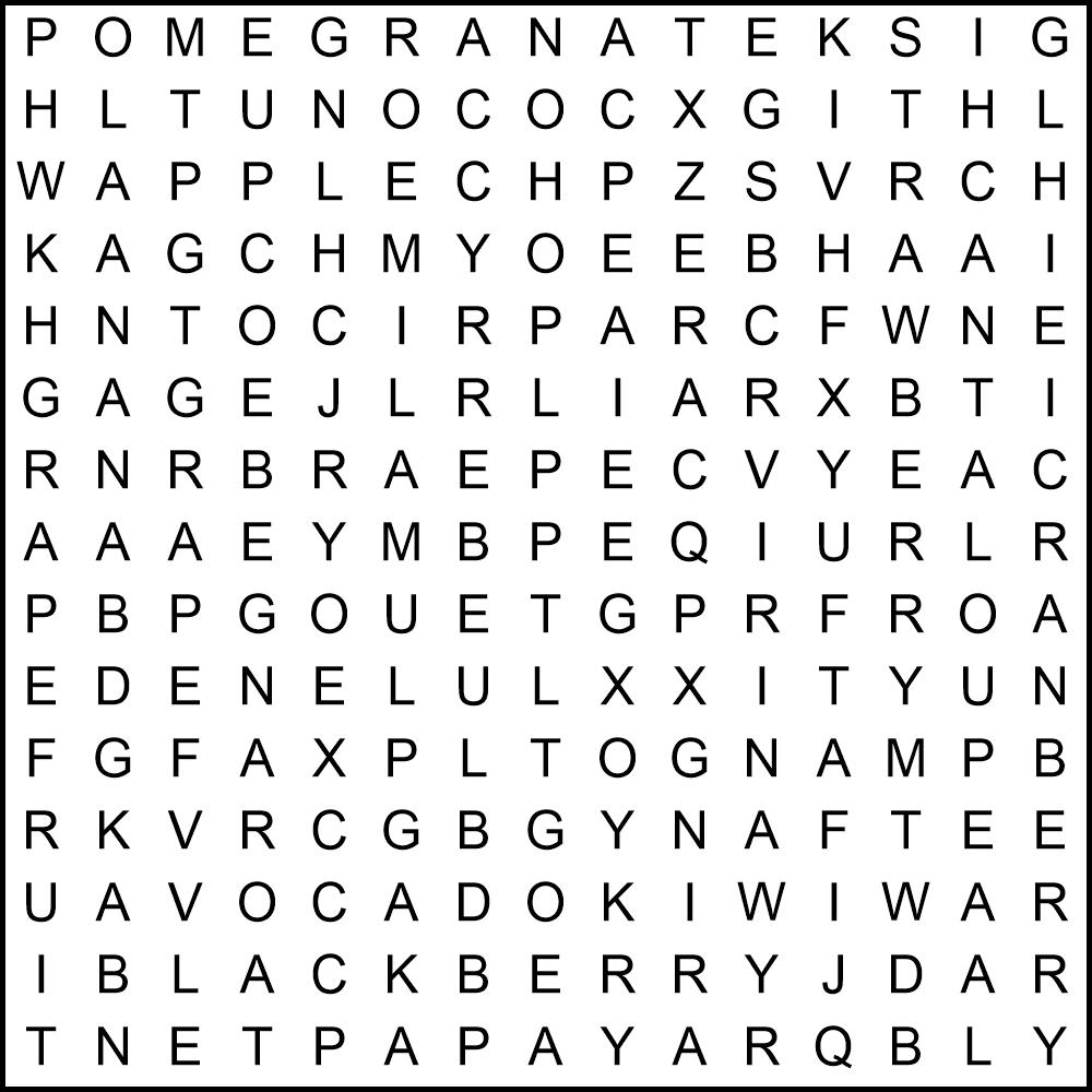Do you like eating fruits? Unleash your fruity expertise and solve this brain-teasing puzzle packed with delicious fruits from around the world! Challenge your friends, family, and fellow fruit enthusiasts to join in on the fun! Let's see who will reign as the ultimate fruit puz