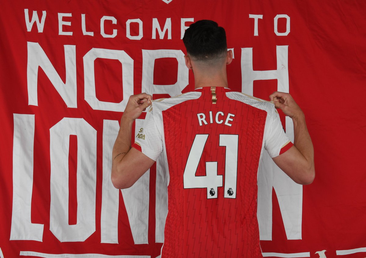 ChampionsLeague's tweet photo. Rice is red 🔴 https://t.co/4EfJFCoNKQ