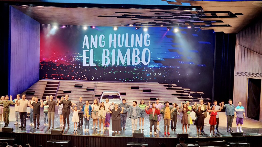 ManalangAris's tweet photo. AHEB is one for the books! Ganda ng production, story, music, props! Yung Antipolo joyride scene, grabe! Guysh, watch niyo if u can. Till next weekend na lang siya. 😍👏🏻 #AngHulingElBimboTheMusical #weekendate https://t.co/BxU2B9Op5a