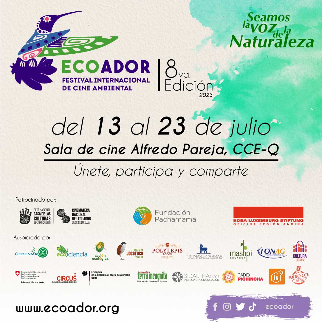 ecoadorfestival's tweet photo. #Ecoador | Hoy Sábado 🔝 17h30
Primera Función 🎬
AMENAZAS GLOBALES ⛔️
4️⃣ Películas para reflexionar
✔️Despertólogo Ambiental 🇬🇹
✔️Plasticene 🇨🇮
✔️ La isla de la basura 🇧��
✔️ Plastífera 🇪🇸
⏰ 17:30
📍Sala de Cine Alfredo Pareja
Más información
https://t.co/9fC9vZNB59 https://t.co/plZYMtcxQr