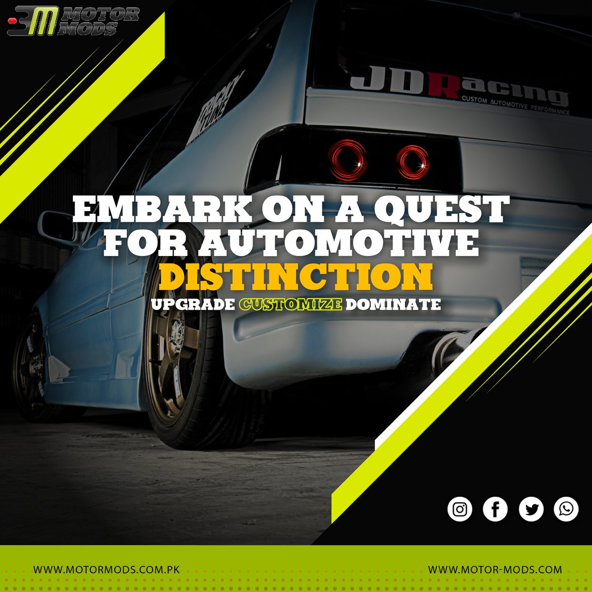 motormods4's tweet image. Embark on an enchanting journey toward automotive distinction with Motor Mods. 🚀 🚗💫 
#MotorMods #AutomotiveDistinction #Virtuosos #ExquisiteEnhancements #MeticulousCraftsmanship #TechnologicalMarvels