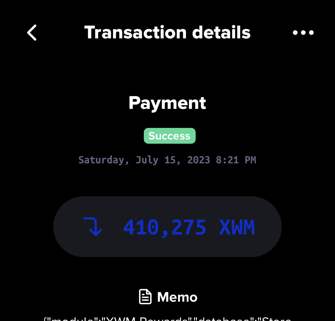 <a href="/XRPL_XUM/">XUM Universal Money</a> This is a surprise Saturday reward!!! Thank you @XRPL_XWM <a href="/XRPL_XUM/">XUM Universal Money</a>! ENJOY XUMILY!