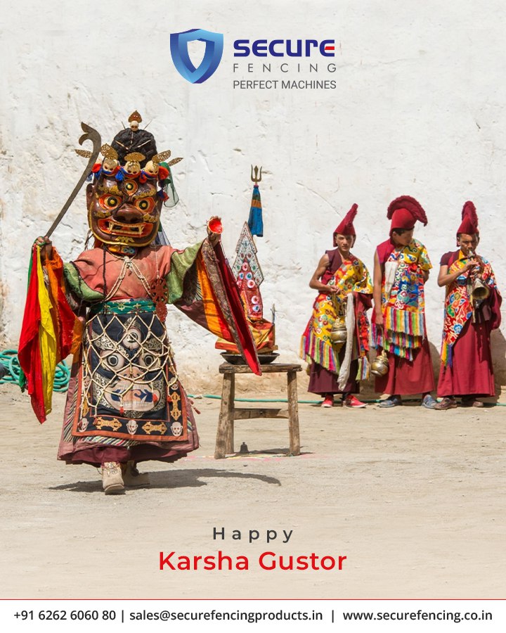 May the victory of good over evil always prevails. 
Happy Karsha Gustor
.
.
.
#HappyKarshaGustor #VictoryOfGoodOverEvil #FestivalOfCelebration #TraditionalFestivities #JoyfulTimes #HarmonyAndUnity #CulturalHeritage #BlessingsAndProsperity #SecureFencing