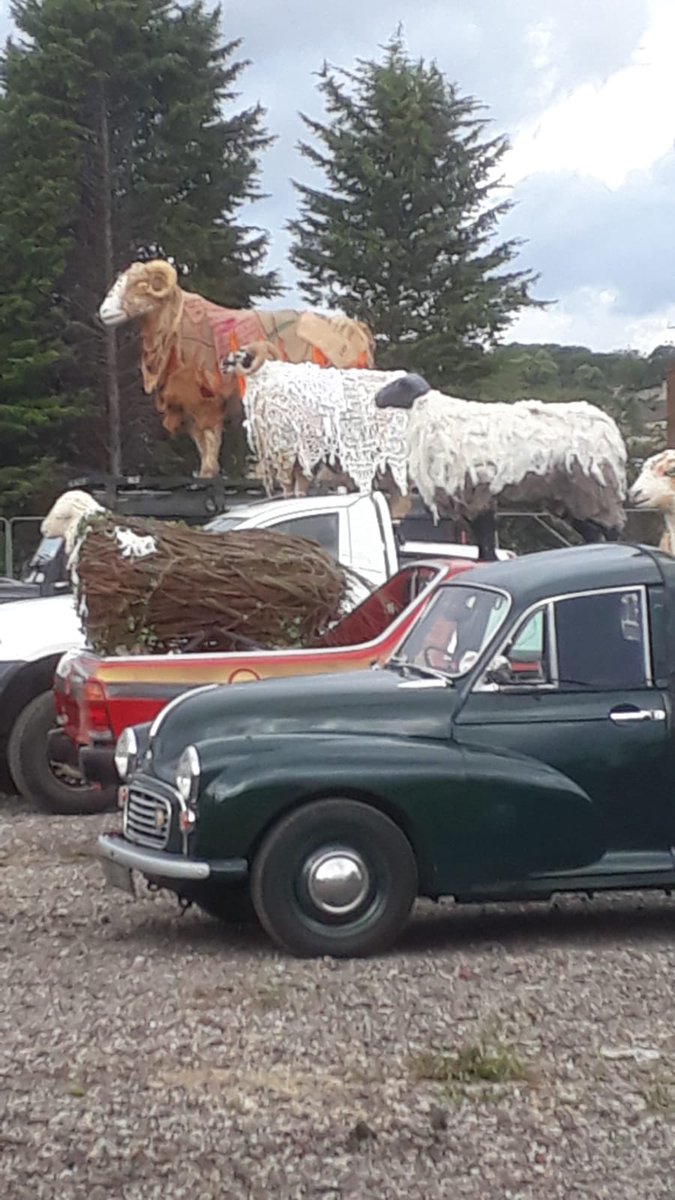 henriduckworth's tweet image. #HERD2023 @artichoketrust @musicinkirklees #KYOM23 Marvellous Moving Musical Sheep