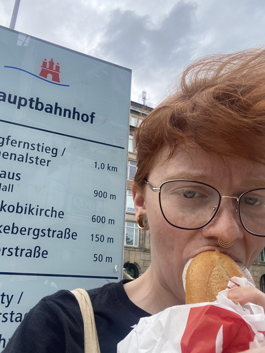 But first, let me have a matjes brötchen.