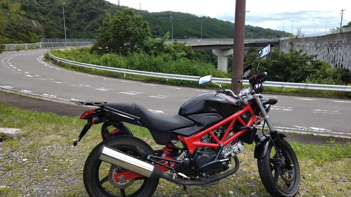 chu_son117's tweet photo. 初ソロツーリング https://t.co/kVlLtl9J5M