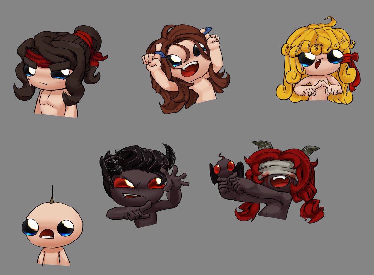 Macanick_'s tweet photo. #thebindingofisaac #tboi 
haha bald https://t.co/Buk9FbdxEv