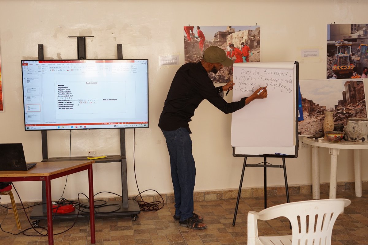 Witnessing the blossoming of creativity at the ongoing Pre-HIBF Somali Creative Writing Course at Hargeysa Cultural Center! The talents and ideas are flourishing! #SomaliCreativity #HIBF2023