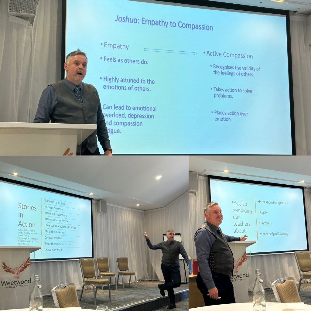 BenMasonGB's tweet photo. @HYWEL_ROBERTS delivering one of the best workshops I’ve attended! ‘Stories, Stance and Pedagogy: Botheredness’ 👏👏
This was a fantastic insight into the art of storytelling to deliver curriculum content more effectively!
#Education2030 #rewildingcurriculum #bridgethegap 🚀 https://t.co/LdlLE3S6t4