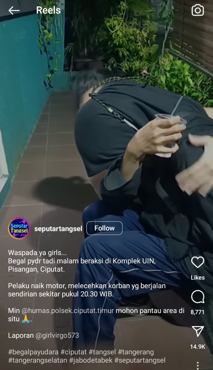 hafifahlr's tweet photo. pakaian udah tertutup masih bisa jadi korban begal payudara. dan masih aja ada yg bilang "mengundang", dan contohnya kek di ss-an ini. miris

semoga lu pada kena begal titid tapi titid lu ditebas celurit https://t.co/RQqmcnZxQO