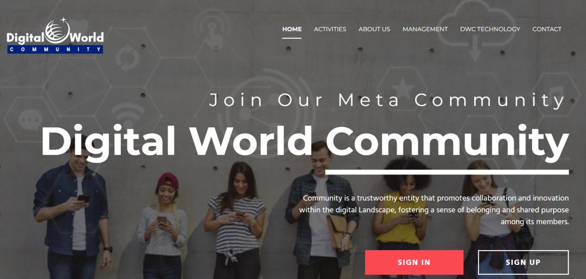 DigitalWorlds6's tweet photo. Joining the Digital World Community trust provides numerous benefits, including access to a network of like-minded individuals, opportunities to collaborate on innovative projects, and a supportive community that fosters personal and professional growth. https://t.co/DLXp8pVR9F