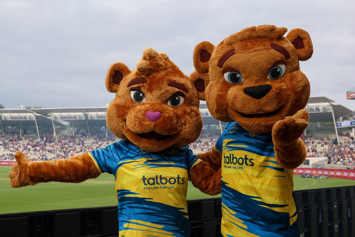 𝙈𝙖𝙨𝙘𝙤𝙩 𝙍𝙖𝙘𝙚 🚨
 
Hugh and Carmen are getting their final stretches! 

Good luck. 🤞

🐻#YouBears | #FinalsDay