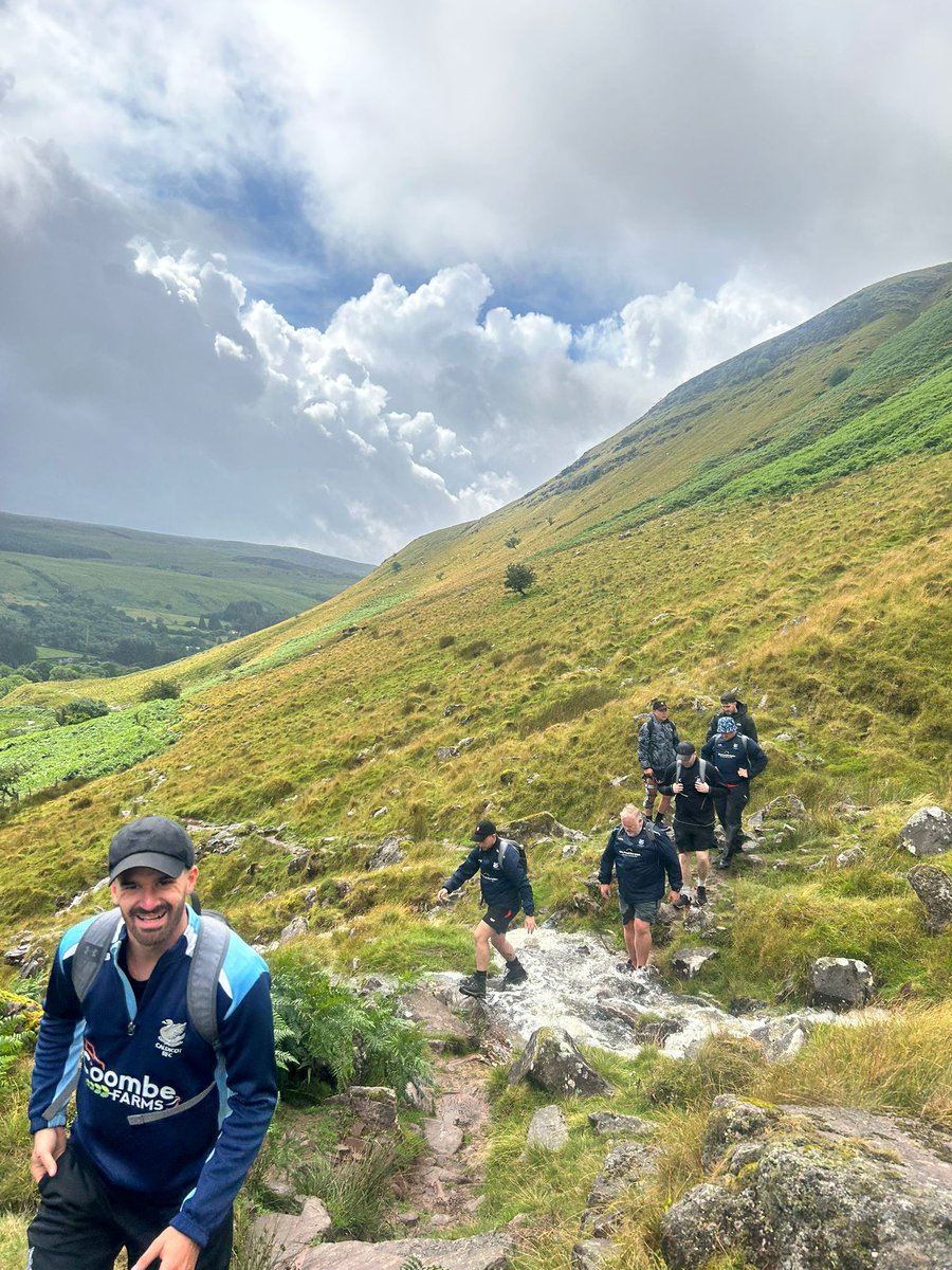 CaldicotRFC's tweet photo. Great to see the elements haven't put the lads off their Black Mountain Walk today! ⛈️☔️

Makes those Pints at the end all worthwhile 🍺 https://t.co/UwbaFTzwZB