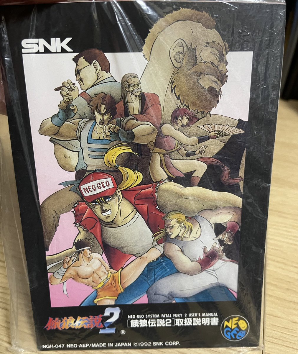 餓狼伝説2のパッケージに前期後期がある事自体も知らなかったですが