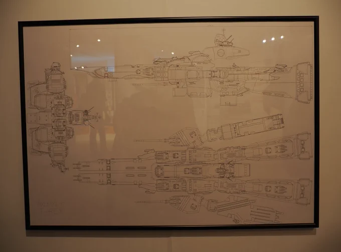 ぎゅっと見所の濃縮された良い展示でした。#マクロス展 #マクロスロボ 