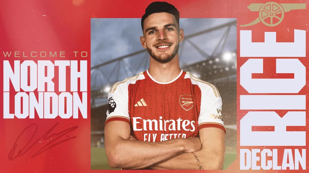 ohToBeAGoo0ner's tweet photo. Welcome to @Arsenal Declan. Cant wait to see you in red and white of Arsenal #Rice #RiceRiceBaby #WelcomeDeclan https://t.co/LAyJ5F0CYm