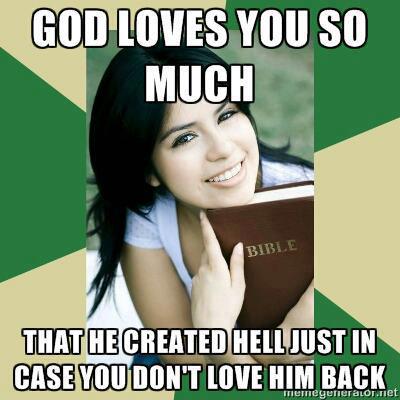 OceanMachines's tweet photo. @believeonjesus @Ah_Science @ScientiaPercept @YouTube I'm as fearful of hell as you are of not getting into Valhalla: not at all, because it's fiction.

Substitutionary atonement is immoral. It was an idiotic solution to a problem of his own creation.

No superior being would condemn anyone to infinite torture for finite crimes. https://t.co/FLwb7ZZyn1