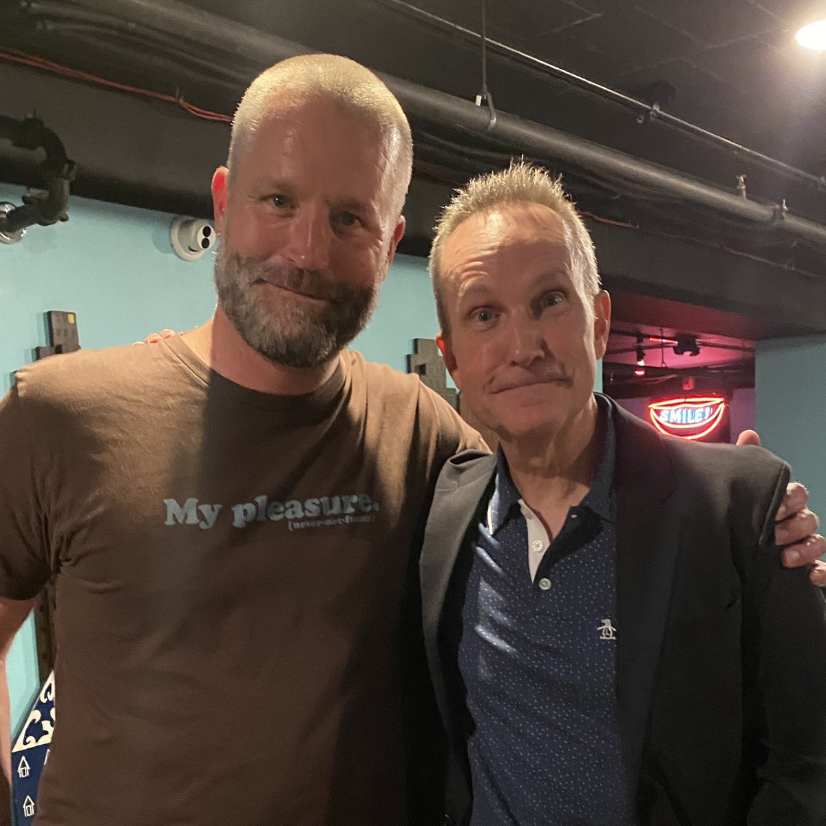 Always appreciate <a href="/jimmypardo/">Jimmy Pardo</a> making his way to Ann Arbor!