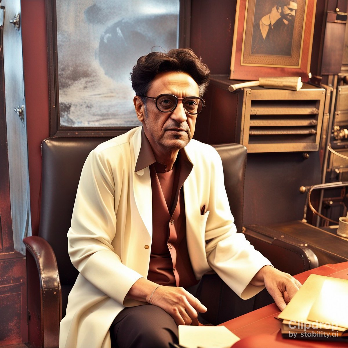 HasanManto's tweet photo. Imagine saadat hassan manto in tony stark look 😎🤖🤖
#SaadatHassanManto #TonyStarkLook #Literature #ShortStories #Author #PakistaniWriter #Iconic #Fiction #Character #Writing #AI #tonystark https://t.co/FtKqEVgf1h