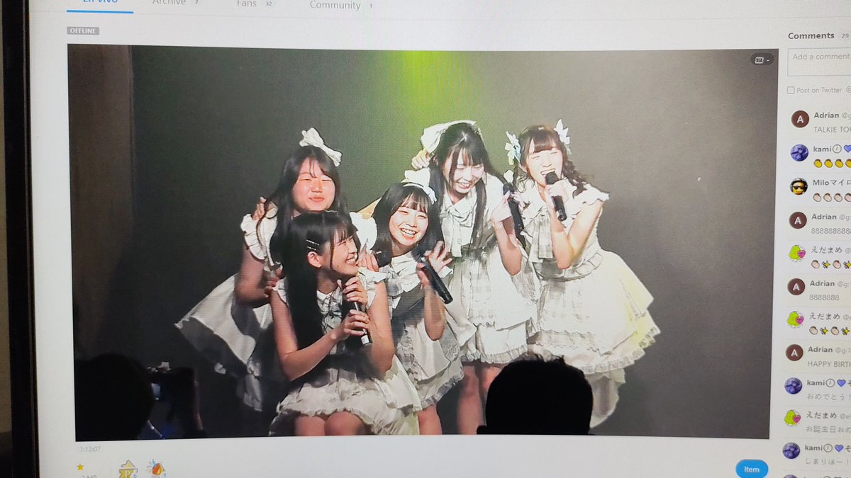 sara_maehanafco's tweet photo. GirlsCross!!vol.27, 15/07/23.
Excelente show, lo disfruté mucho.
Me gustó las expresiones faciales de Saradin y como interactúa con todos hasta con la cámara ☺️🥰.
Ya me estoy acostumbrando a los saludos de Saradin en español. 🥗✨🥰
#SRDN #QuieroSerUnPlato #TalkieTalkyo https://t.co/gQR5DN2C0I