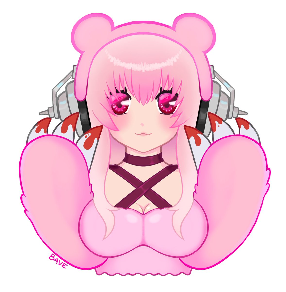 Bavetsun's tweet photo. gloomy bear sonico ✧･ﾟ: * https://t.co/mRVdXv8cjA