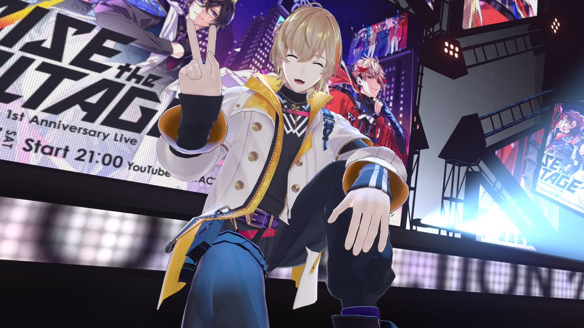 おつ！！！！！みんな見てくれてありがとう！！！

初めての3Dライブ本当に楽しかった！！2年目ももっとレベルアップできるようにがんばるぞ！！！

#ヴォルタ1周年3Dライブ