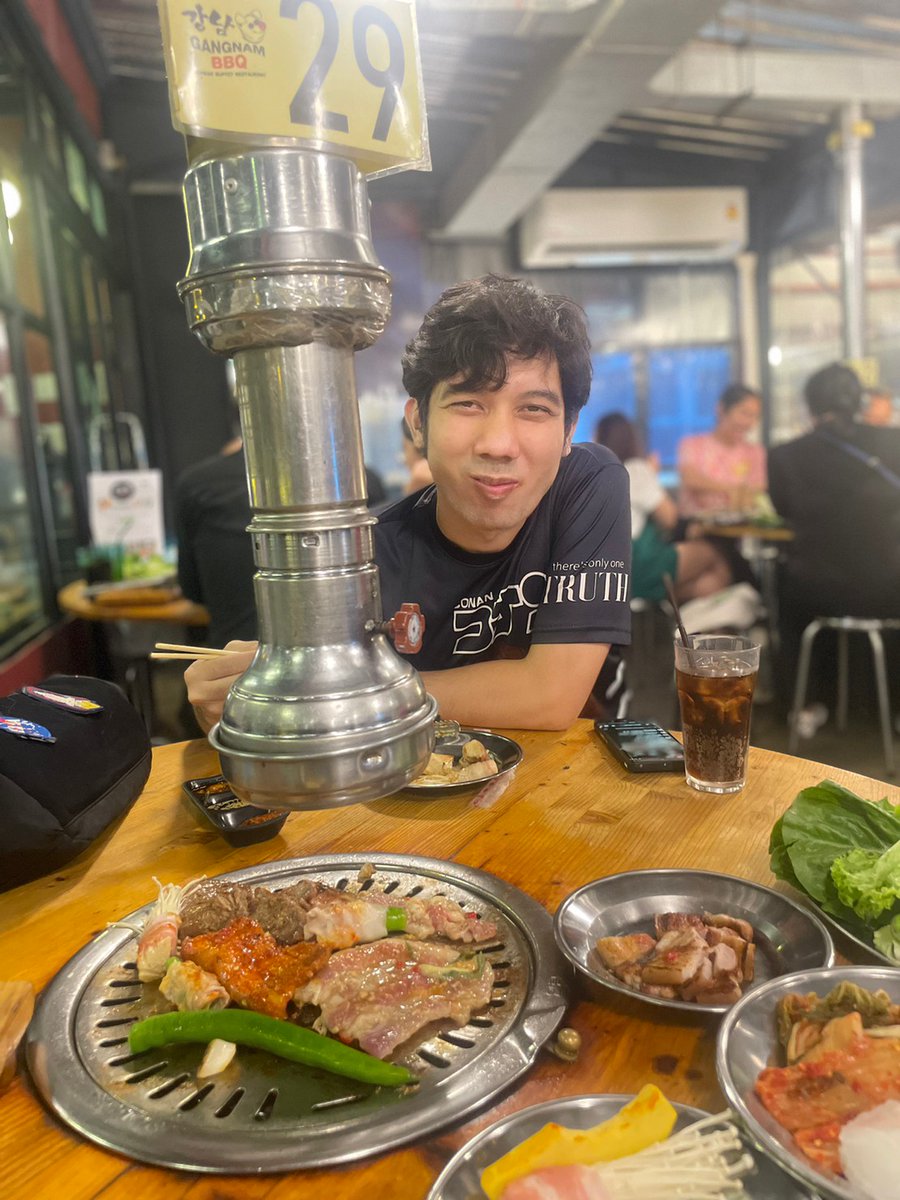 most15's tweet photo. #GangnamBBQkoreanbuffetrestaurant
#Ladkrabang
#กังนัมบาร์บีคิว https://t.co/q9zF7d9LMJ