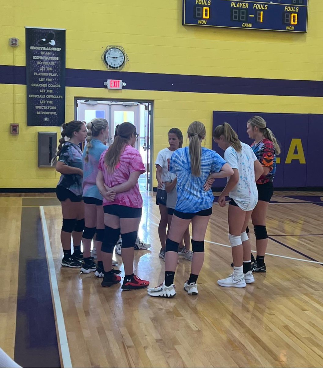 McTeacher5's tweet photo. 🖤♥️🏐The Wildcats have been working hard this summer playing all over west central Illinois!  #4teamvalley #letsgocats #nfwildcats 
@oliviamiller_03 @CaliHanson3 @sadiearnett11 @s_amiscool @fidleralyssa1 https://t.co/Vzrz2mQ3wK