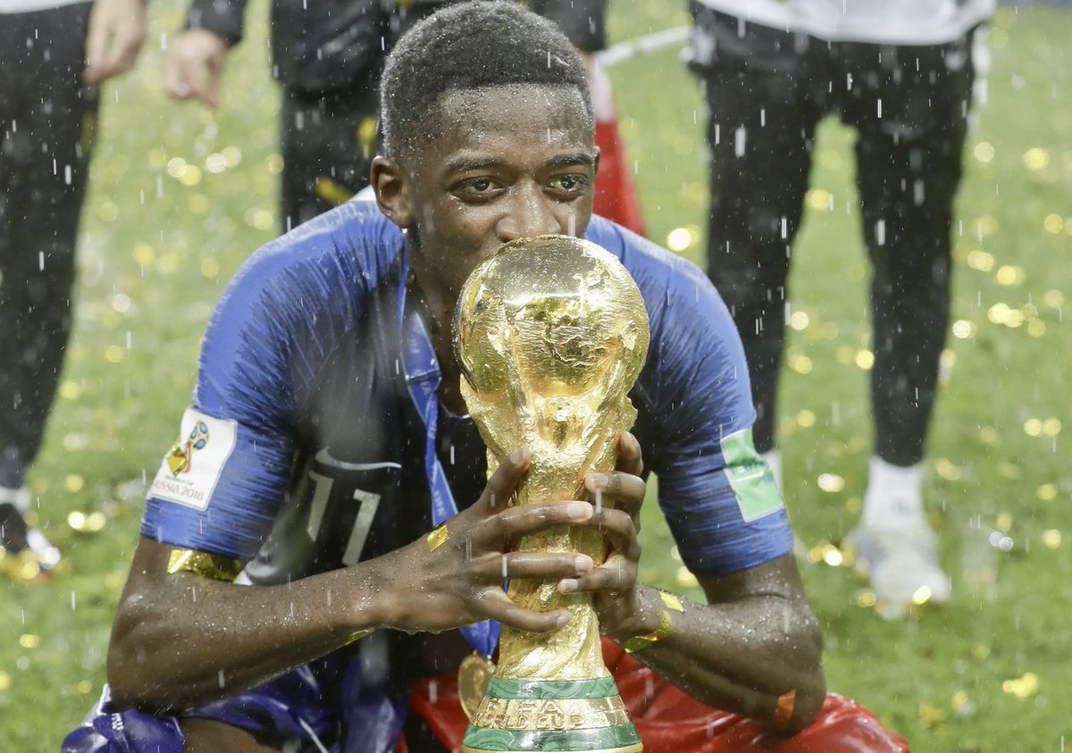 #CHAMPIONSDUMONDE @dembouz ⭐️⭐️