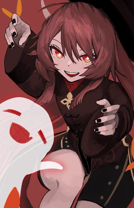 誕生日なので再掲 もう少しでできるから待っててね()   #胡桃生誕祭2023
