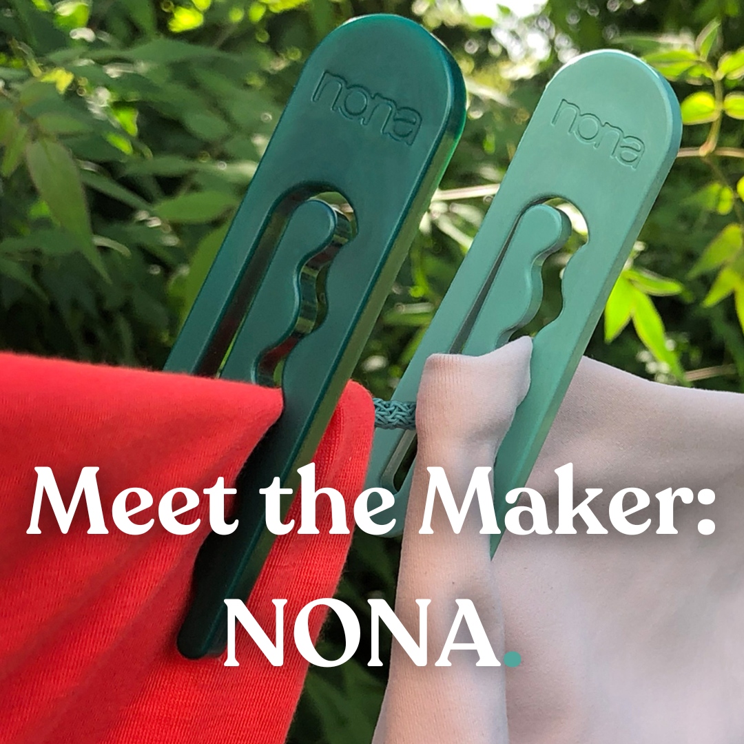 Next in our Meet the Maker series we talk to NONA - the brand making unbreakable pegs &amp; modular clothes lines out of recycled fishing nets. 

⁠Read the full article here 👉️ 

l8r.it/KjwE