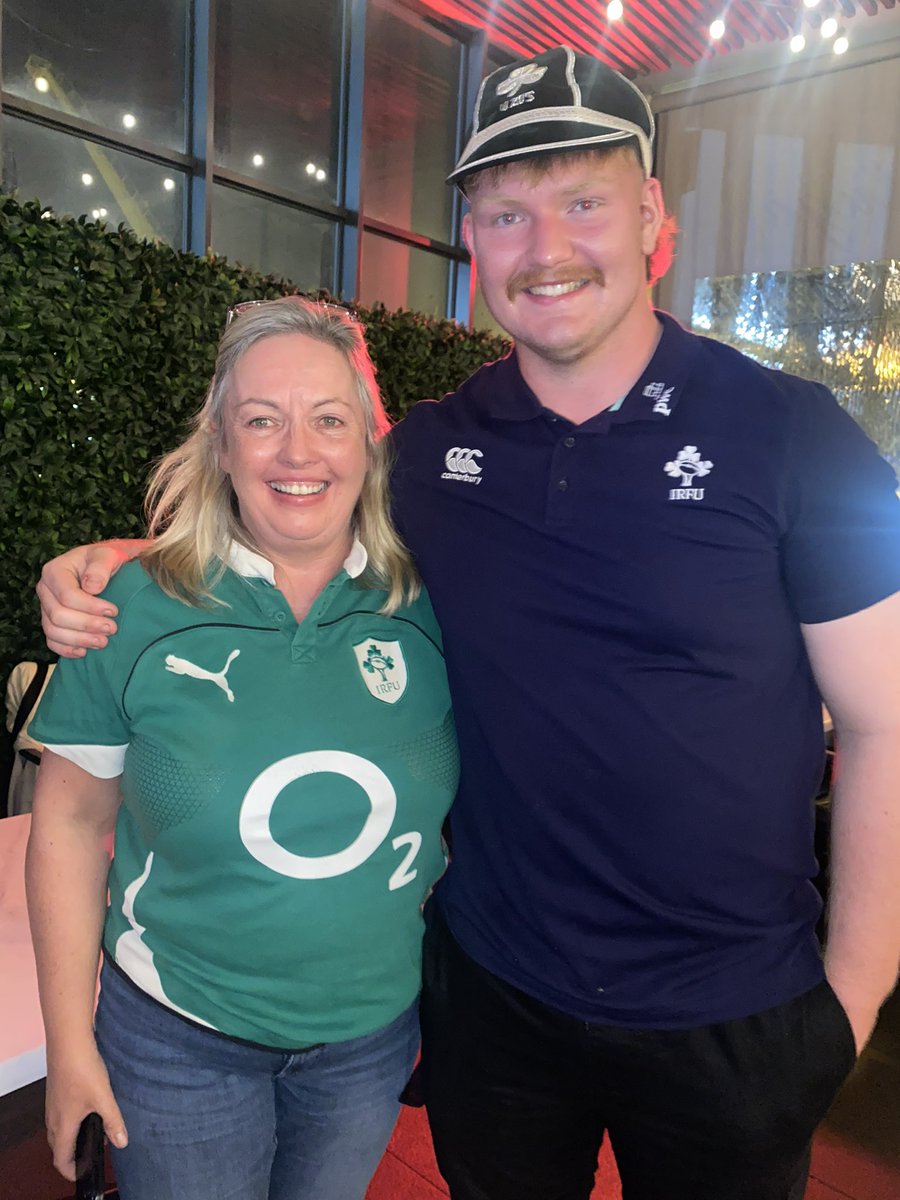 It didn’t go Ireland’s way on the night but we are super proud of Ronan, and delighted to see him awarded his first cap last night. Such a fab way to finish off a tremendous tournament.