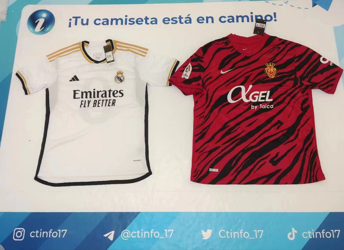 dalbauk's tweet photo. SORTEO CAMISETA DE TU EQUIPO👀

Para celebrar que en nada comienza @LaLiga, voy a sortear una camiseta del equipo que queráis del catálogo de @Ctinfo_17 🫡

Requisitos:

- Seguir a @Ctinfo_17 
- Seguirme a mi
- Dar RT y MG a este tuit

Ganador, el día 30/7 🏆 https://t.co/9hOpVZ6yE1