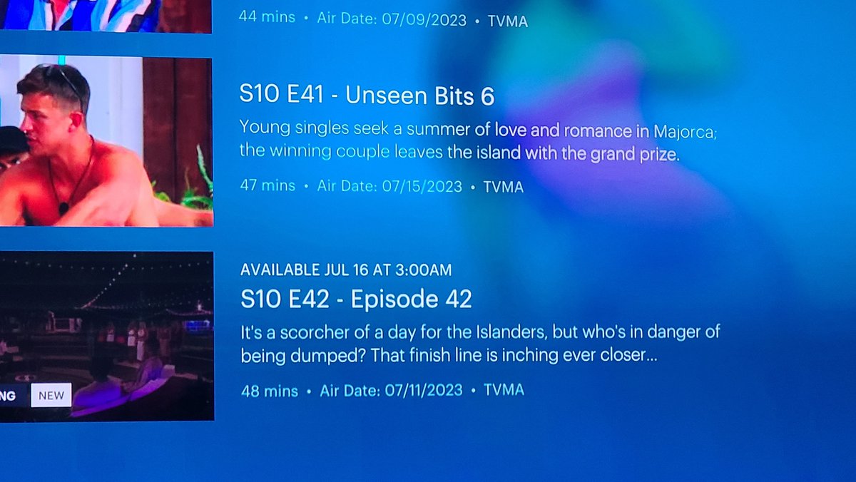 emp023's tweet photo. @hulu @hulu_support
Hey hulu I think unseen bits got uploaded too early. It shouldn't be showing up for a couple more days. https://t.co/jURfJRyxWM