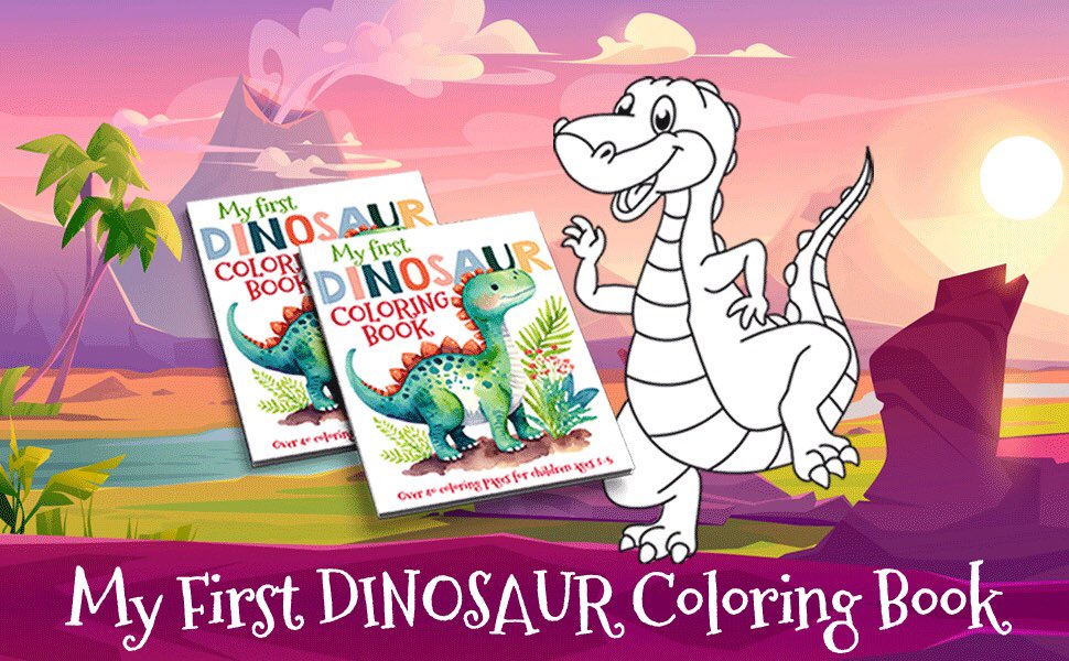 kelvinhugheser's tweet image. 🦕🎨 Nurture your child's creativity with "My First Dinosaur Coloring Book"! 🌟🖍️
A colorful adventure with over 40 captivating dinosaur illustrations. Perfect for kids aged 3 to 5.

mybook.to/MyFirstDinasaur

#DinosaurColoringBook #CreativityForKids #FunAndEngaging