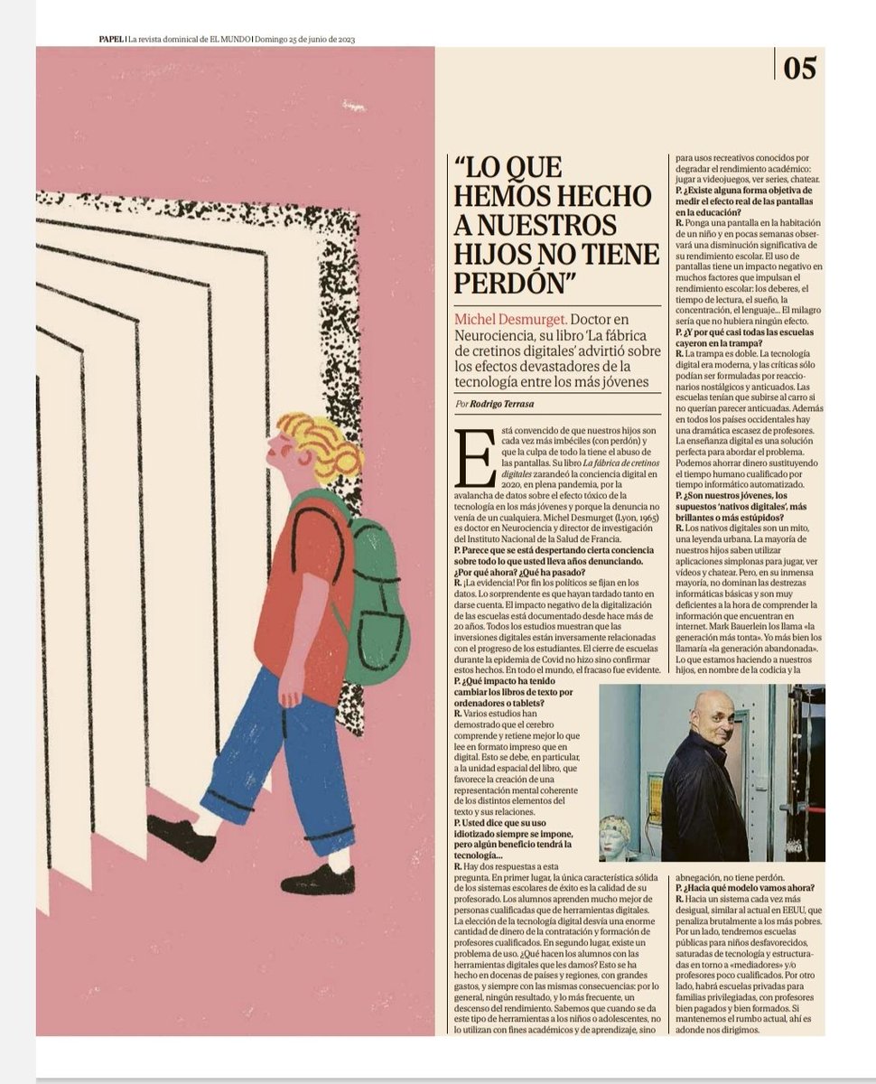 "El gran fiasco de la escuela digital."