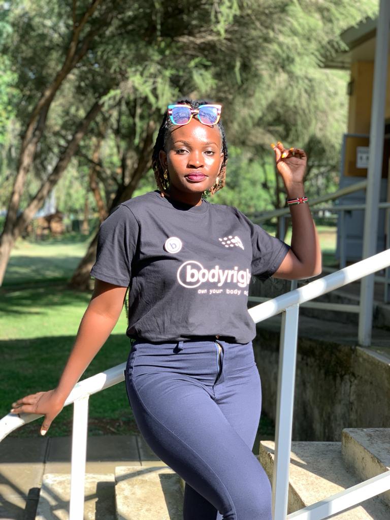 What a beautiful day at Egerton University raising awareness on #bodyright campaign to end violence against women and girls online.
This campaign demands images of our bodies are given the same respect and protection as music,film and corporate logos.
#Endonlineviolence