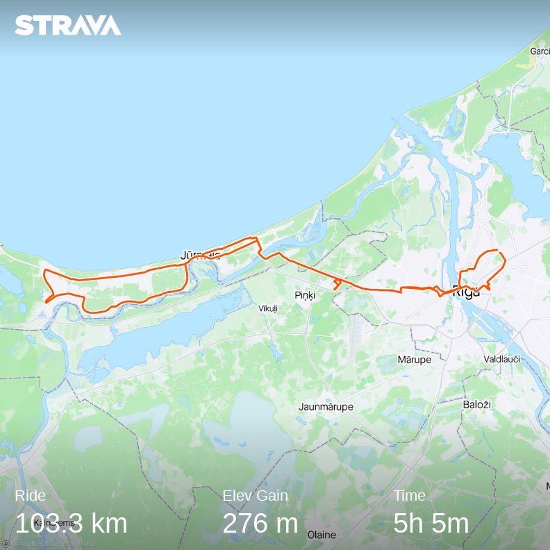 Trešo reizi simtiņš vairs neliekas nemaz tik sarežģīti, īpaši ja beigās var tikt pie gardas kafijas. <a href="/TruFixKru/">Tru Fix Kru / Brūklene Cyclery</a> #Bruklene100kmChallenge