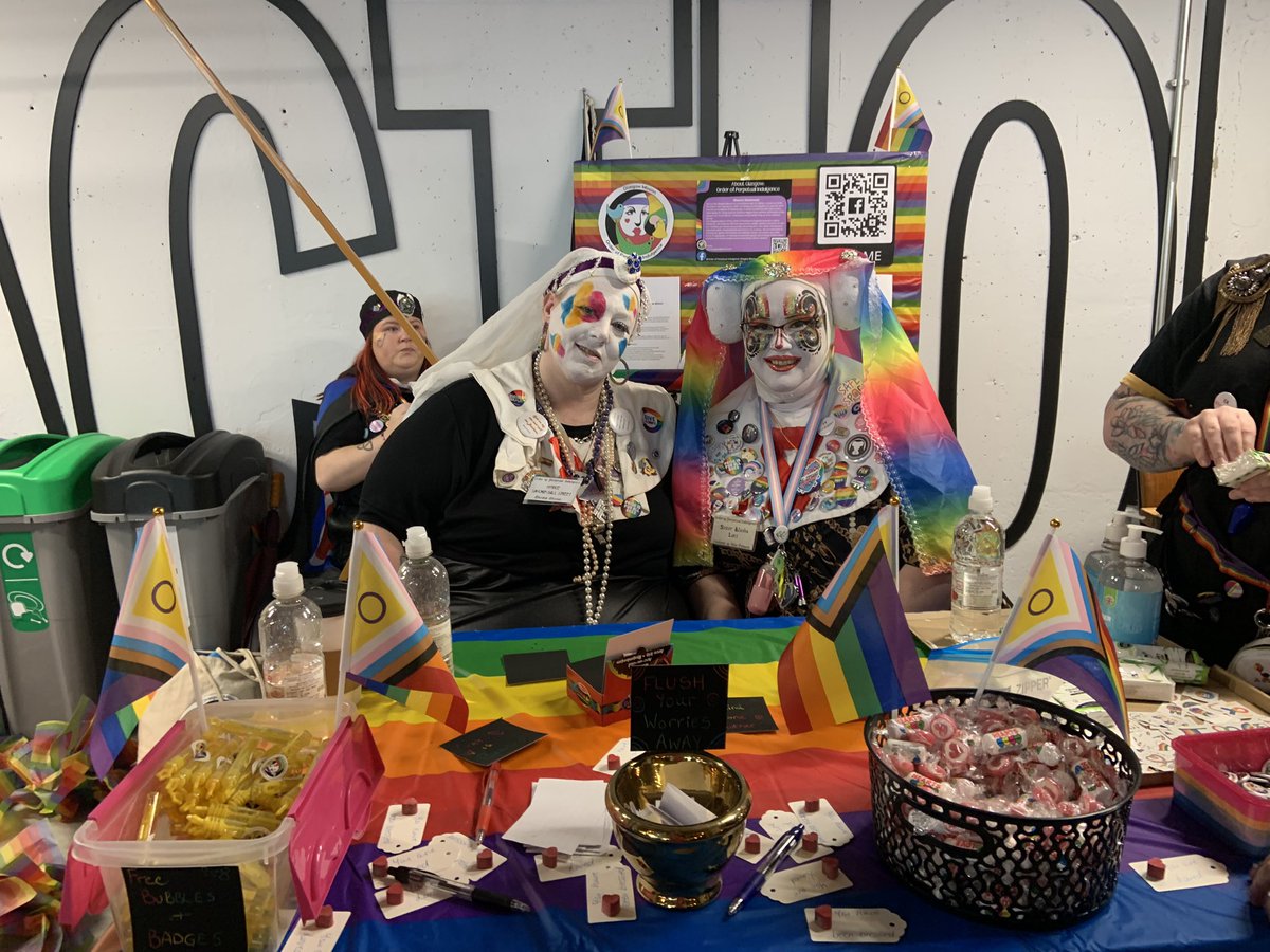 Finished the #pride2023 <a href="/mardigla/">Glasgow's Pride</a> march? You can visit us at our stall on the ground floor at Strathclyde Union!