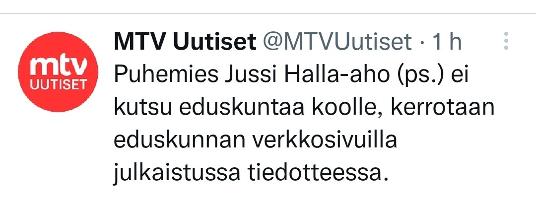 LGXtwiit's tweet image. Eikö ole eturistiriita kun epäluottamuksen kohteen kanssa mukana epäluottamusta aiheuttaneissa keskusteluissa ollut henkilö päätti kutsutaanko @SuomenEduskunta koolle?
@hsfi @MTVUutiset @STTuutiset @iltasanomat @iltalehti_fi @yleuutiset #hallaaho #riikka #scripta #Purra #persut