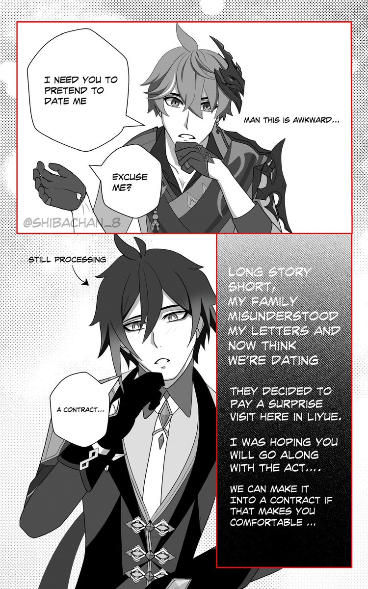 shibachan_8's tweet image. #TartaliWeek2023 Day 2: Fake Dating 💧🔶 this prompt reminded me of one of my fave fics ‘Set In Stone’ by @finalfrantasy 😭 so did another fic fan art  #tartali #タル鍾 #公钟 @tartaliweek