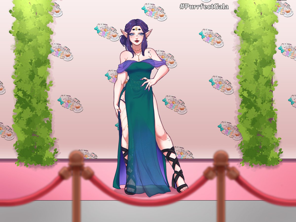 LunaStarlight_'s tweet photo. Preparada para la #PurrfectGala✨ https://t.co/HUPfZbQ4vt
