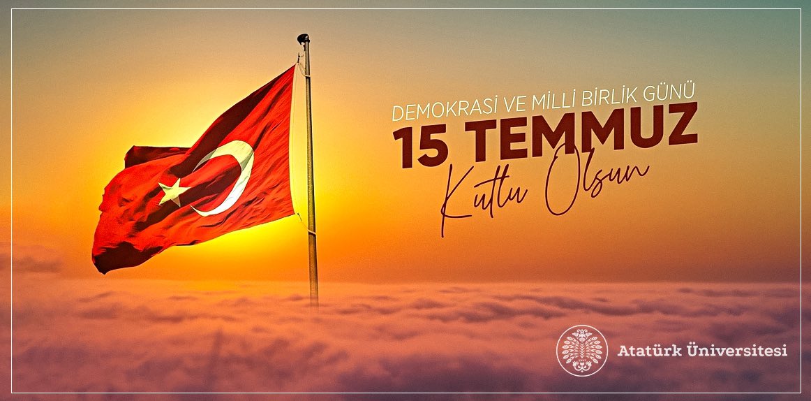 15 Temmuz Demokrasi ve Milli Birlik Günü Kutlu olsun