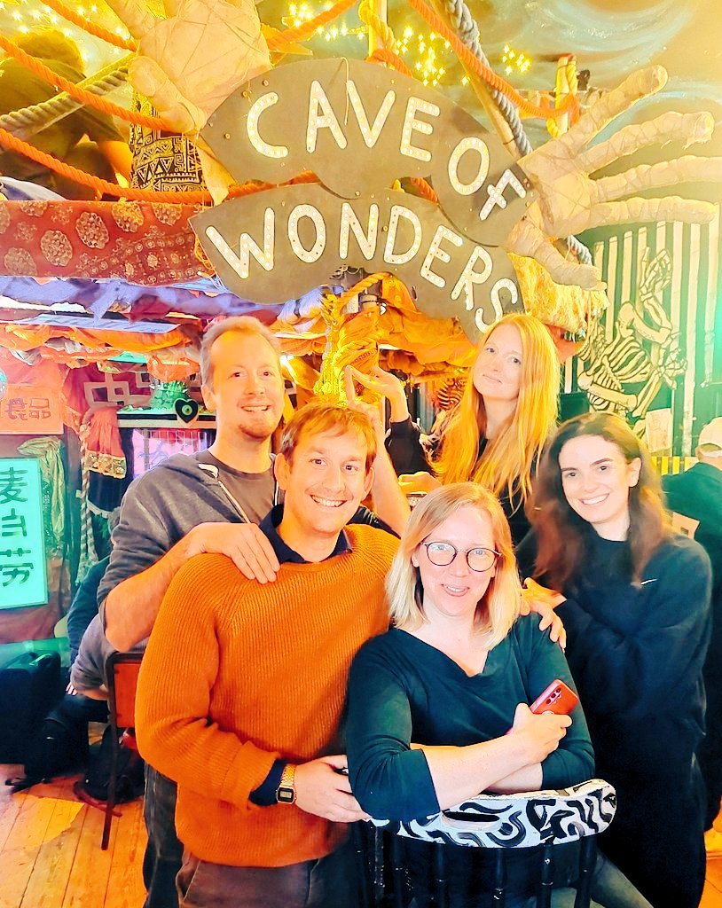 bitesizeplays's tweet photo. Week one of rehearsing done in our cave of wonders at @vaultytowers. Can't wait to see you all in Edinburgh for 3 excellent menus, 15 sublime plays, and a complimentary breakfast at @ThePleasance Beyond! #edfringe #newwriting 

https://t.co/4PwMAo9EWX https://t.co/KUR6YGLzTP