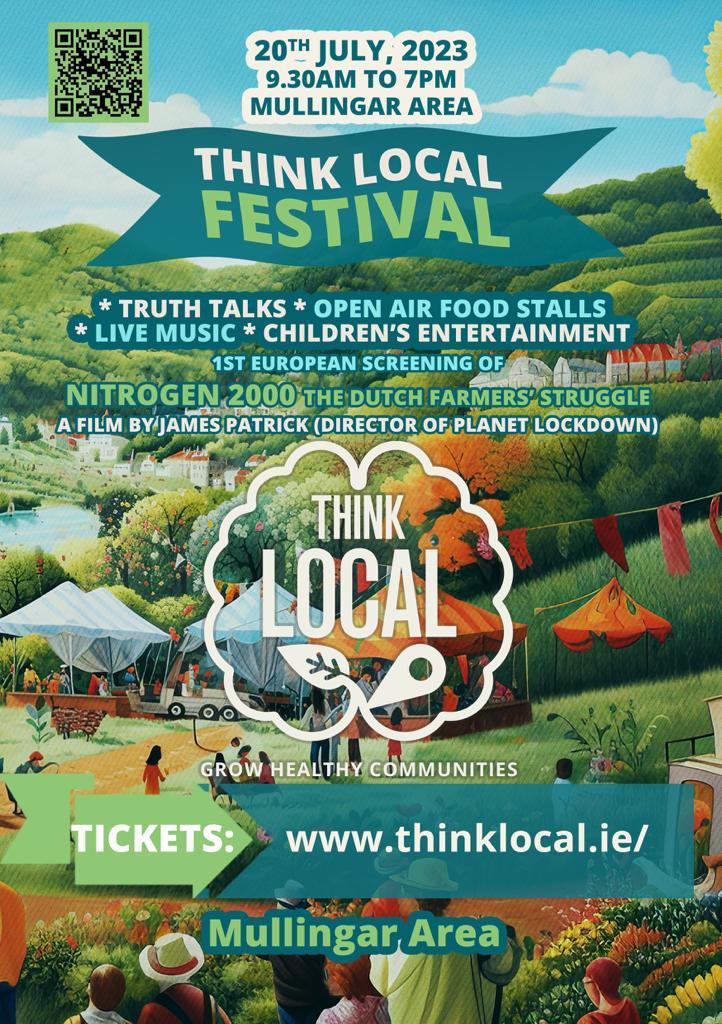 2. Feast the evening that features organic Irish Wagyu beef! See thinklocal.ie for speaker lineup & videos from the February event

Localism not globalism! 

Support local, shop local, think local! A festival that will make a difference! 🇮🇪
#ThinkLocal #ThinkLocalFirst