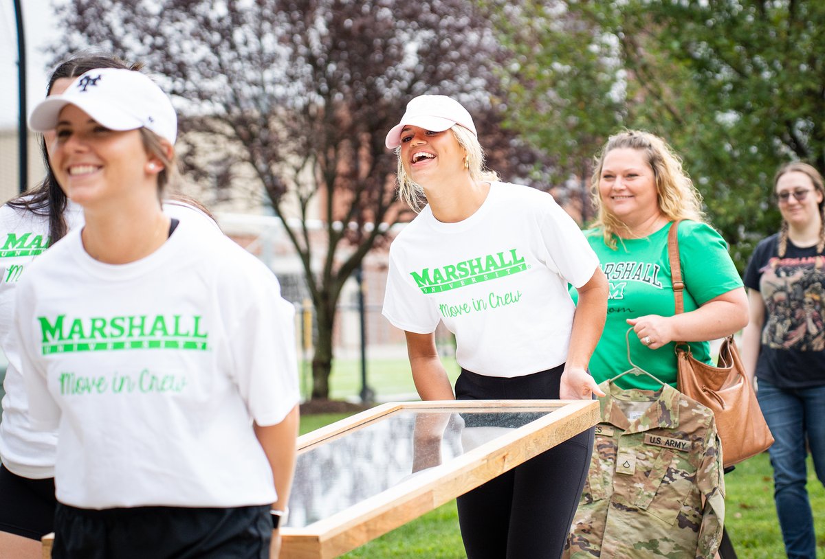marshallu's tweet photo. Class of 2027 move-in begins one month from today! https://t.co/dxjpKGCGr0