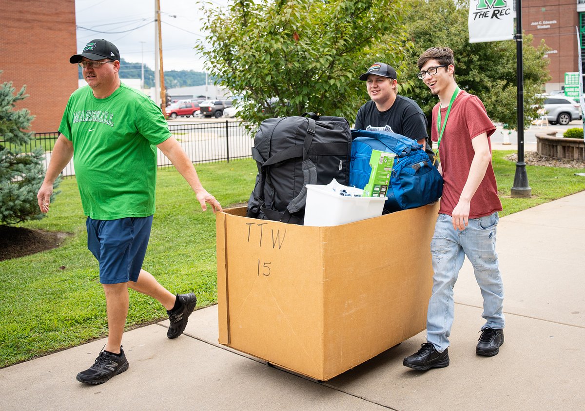 marshallu's tweet photo. Class of 2027 move-in begins one month from today! https://t.co/dxjpKGCGr0