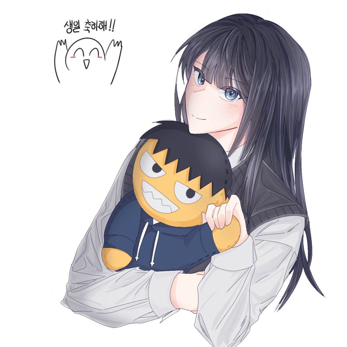 chaet6281's tweet photo. 지금 올리면 너무 뒷북같긴 한데
그림 그려놓고 안 주긴 좀 그래서... https://t.co/JO55JMDLQH