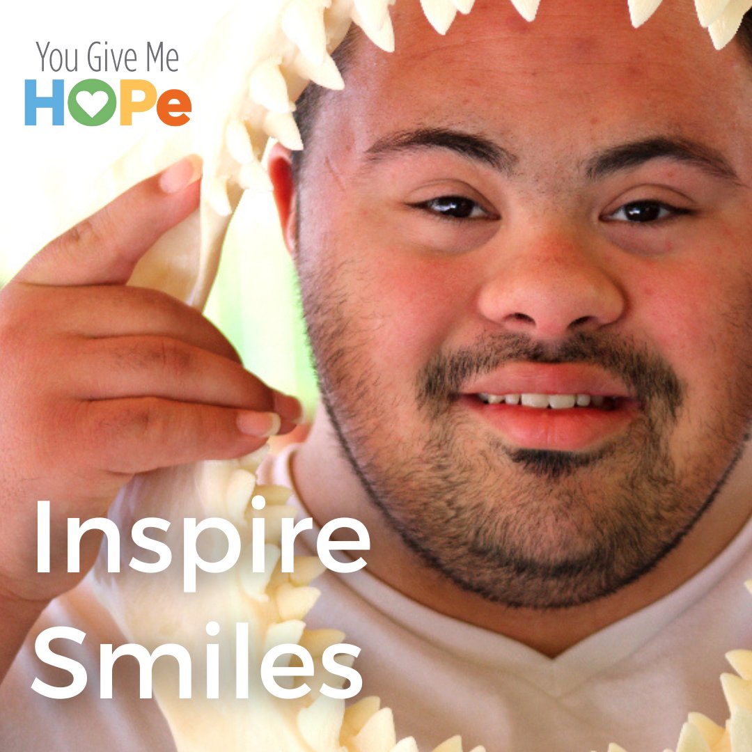 Summer smiles start at HOPe. Your support helps provide valuable programs, services, and of course, smiles to people with disabilities.

Make a one-time gift or recurring contribution today: give.classy.org/Give20SpringAp…