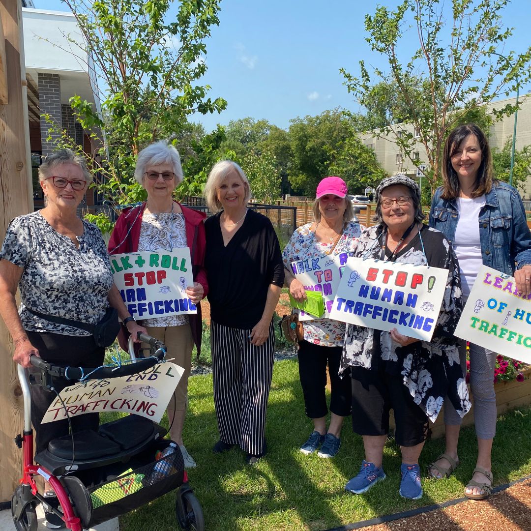 JoySmithFdn's tweet photo. Joy In Action activities are beginning! We had such a great time yesterday with the residents of The Melody Retirement Residence! They held a “Walk and Roll” event to support #JoyInAction &amp; call attention to human trafficking! Everyone can participate! https://t.co/bqaOrbnrUc https://t.co/xBOgEXupb7